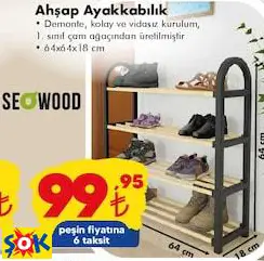 AHŞAP AYAKKABILIK